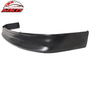 Alerón Delantero Estilo CS para Honda Civic EF 88-91, Sin Pintar, Negro, PU, Accesorio Exterior de Alta Calidad - Product Image 5