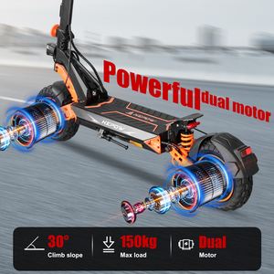 Trottinettes Électriques Pliantes de 11 Pouces pour Trajets Quotidiens, Modèle 2026 US Stock, Batterie 52V 24.5Ah, Puissante Trottinette Tout-Terrain pour Adultes E9G E9 - Product Image 2
