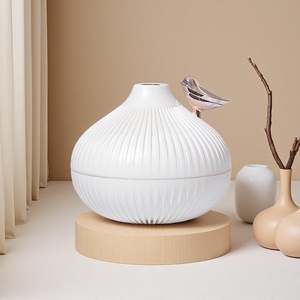 Wholesale New 300mL Mini Onion Ultrasonic Aroma Humidifier Vase Touch <b>LED</b> Light Scent <b>Diffuser</b> Aromatherapy Household Aromathera - Product Image 1