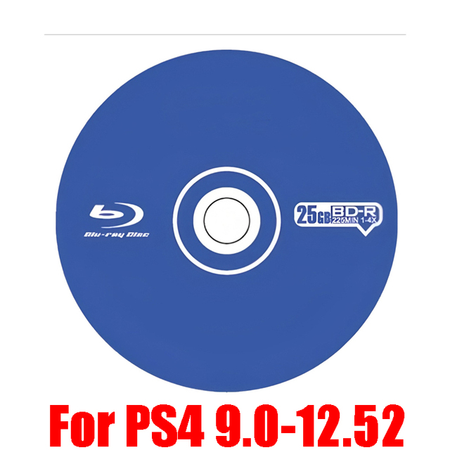 For PS4 Jailbreak Disc - Advanced Bootable CD for Firmware 9.0-12.52