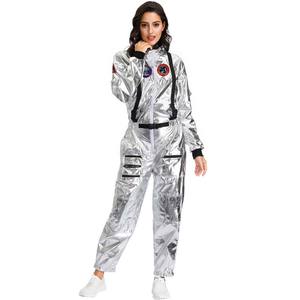 Baju pesta anak dewasa astronot perak Spaceman anak-anak kostum karir HCBC-030 - Product Image 4