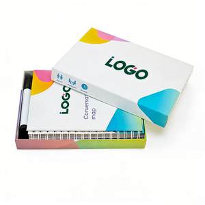 Cartes flash personnalisées imprimées en gros avec reliure spirale pour l'éducation des enfants - Product Image 4