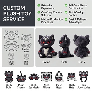 Weimeitoy Fabricantes de Muñecas Personalizadas ODM, Lindos Peluches de Animales Acostados de 10CM, Muñecos de Peluche con Logotipo Bordado a Color Personalizado - Product Image 3