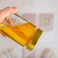 Bocaux en verre rond en vrac pour le stockage des aliments, bocaux de 6 oz, 8 oz, 10 oz pour la confiture, le miel, les cornichons, la mayonnaise avec couvercle métallique séparé