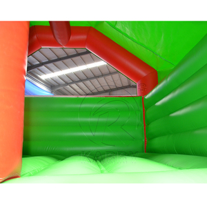 Casa de Juegos Inflable Colorida Estilo <span class=keywords><strong>Cabaña</strong></span> con Tobogán, <span class=keywords><strong>Castillo</strong></span> Inflable Comercial para Niños, Combinación de Juegos para Fiestas en <span class=keywords><strong>el</strong></span> Patio Trasero - Product Image 5