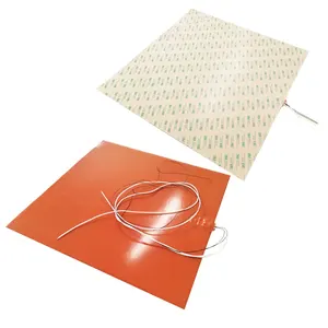 Industry flexible silicon rubber heater heat mats for heating indoor