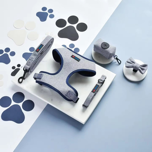 Fabricante Chinês: Atacado de Coleiras, Guias, Peitorais e Conjuntos de Dispensadores de Sacos para Dejetos Personalizados para Pets Estilosos - Product Image 3