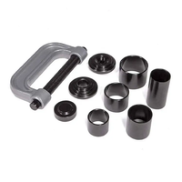 10 pièces outils de réparation de voiture Bush retiré extracteur ensemble rotule Service presse Kit
