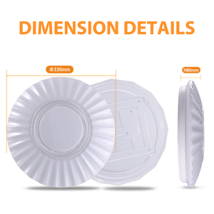 Bề mặt được gắn nóng bán hiện đại tối giản vòng bề mặt phẳng gắn homeuse trong nhà dẫn đèn trần - Product Image 3