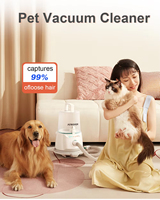 Kit de nettoyage pour animaux de compagnie 7 en 1 avec aspirateur puissant pour une élimination efficace des poils à la maison