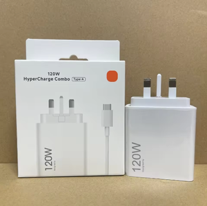 <span class=keywords><strong>Chargeur</strong></span> rapide 120W QC3.0 avec connecteur Type-C pour <span class=keywords><strong>Mi</strong></span> <span class=keywords><strong>11</strong></span> Ultra/Pro 12/12 Pro - Matériel ABS Protection ignifuge - Product Image 1