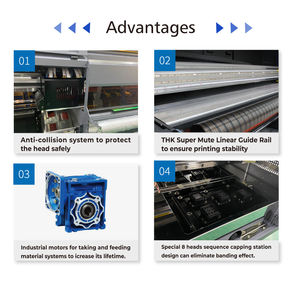 Impresora de Sublimación de <span class=keywords><strong>Segunda</strong></span> <span class=keywords><strong>Mano</strong></span> de 1.9m, Cabezal I3200 FD5194E, Impresora de Gran Formato para Sublimación de Tinta - Product Image 4