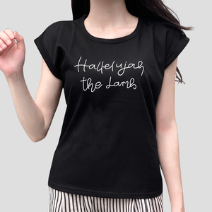 DTG เสื้อเอวลอยพิมพ์ลายสำหรับผู้หญิงเสื้อยืดผ้าฝ้ายแขนสั้น - Product Image 2
