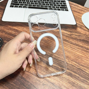 <span class=keywords><strong>Funda</strong></span> Transparente Rígida para Teléfono, Compatible con <span class=keywords><strong>iPhone</strong></span> 17Air, 17 <span class=keywords><strong>Pro</strong></span> <span class=keywords><strong>Max</strong></span>, 16, 15 Plus, 14, <span class=keywords><strong>13</strong></span>, 12, 11, Magnética, <span class=keywords><strong>Original</strong></span> - Product Image 3