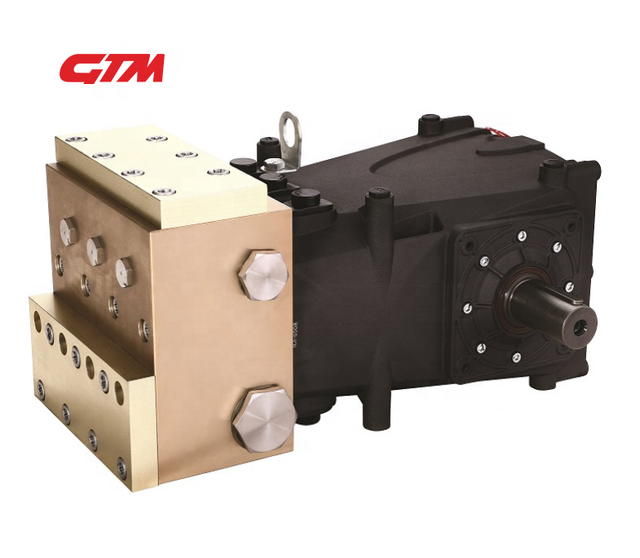 GTM SS304/316 50HP Ceramic Big Flow Piston Pump for Sanitation Vehicle 169LPM High Pressure 13-22MPA