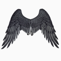Ailes de dragon pour déguisement de fée, décoration de cosplay, fête, spectacle de samba, défilé de Noël, bar, carnaval, maquillage, grandes tailles adulte et enfant