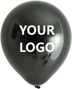 Latex Balloons 10 inch 12 inch Design Printing Balloons Logo QR Code Custom Promotional Advertising Balloons