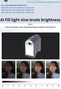 2025 support de stabilisateur de cardan portable Anti-Shake 3 axes <span class=keywords><strong>pour</strong></span> DJI <span class=keywords><strong>pour</strong></span> la prise de vue vidéo en direct et accessoire de studio photo - Product Image 4