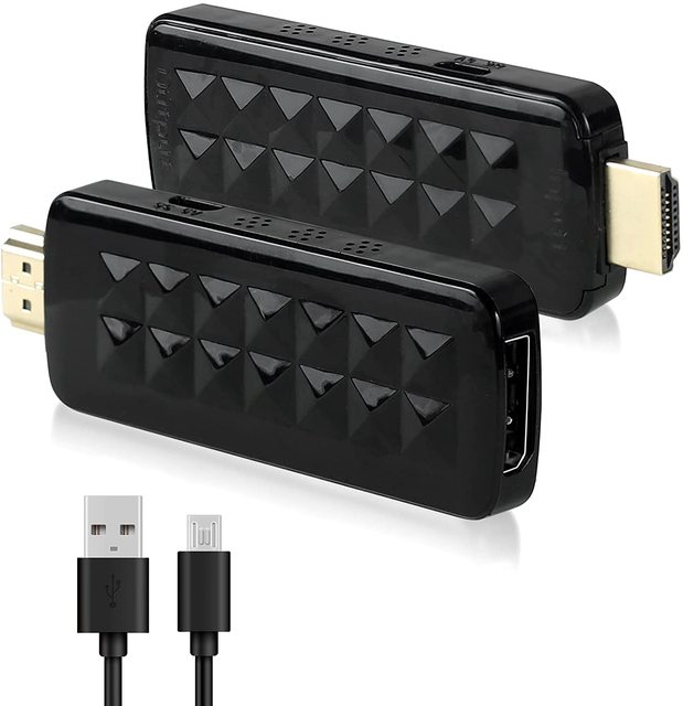4K 60Hz HDMI to DisplayPort Converter Adapter with USB Power, HDMI to DP Converter Adapter for HDMI Equipped Systems