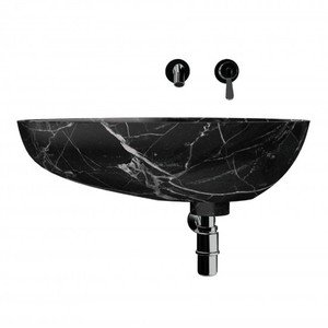 Agape Drop lavabo Design elegante per il bagno o la cucina controsoffitti - Product Image 2