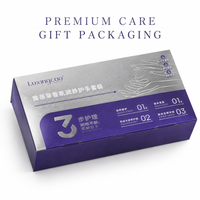 Boîte d'emballage personnalisée, boîte de luxe pour soins des mains, boîte d'emballage de parfum en carton avec logo personnalisé, boîte cadeau carrée
