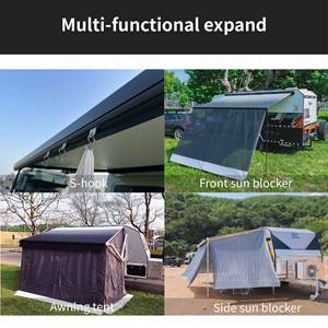 Awnlux W5500 Tự Động RV Cassette Mái Hiên Mặt Trời Bóng Râm Motorhome Caravan Camper Van Mái Hiên Với LED Dải Ánh Sáng - Product Image 4