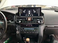 Lecteur multimédia d'autoradio Android 12.3 "pour TOYOTA Land Cruiser 200 LC200 2008-2015 Navigation GPS sans fil Carplay DSP