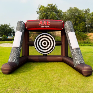 Jeu de lancer de hache gonflable en PVC pour extérieur, idéal pour les fêtes foraines et événements sportifs, adapté aux adultes et aux enfants - Product Image 4