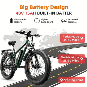 <span class=keywords><strong>Bicicleta</strong></span> Eléctrica AMYET EB26 en Existencia en EE. UU., <span class=keywords><strong>Bicicleta</strong></span> Eléctrica de <span class=keywords><strong>Montaña</strong></span> Todoterreno de 1000 W, 48 V, 15 Ah, Batería de Litio, <span class=keywords><strong>Bicicleta</strong></span> Eléctrica con Llantas Gruesas de 26 Pulgadas - Product Image 2