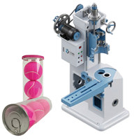 Machine automatique de scellage de canettes pour balles de tennis (2/3/4 pièces), machine de mise sous pression pour tubes