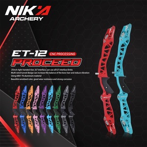 NIKA bắn cung ET-12 tiến hành cung Riser 25inch CNC nhôm ilf <span class=keywords><strong>recurve</strong></span> cung Riser - Product Image 4
