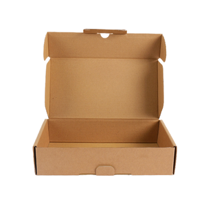 Boîtes en papier ondulé recyclables pour cosmétiques avec impression en relief, emballage écologique personnalisé pour produits de beauté et boîtes cadeaux - Product Image 1
