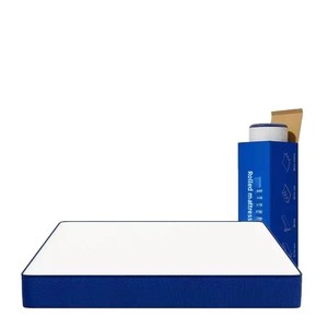 Materasso a molle insacchettate silenziose arrotolabile blu 18x2m con <span class=keywords><strong>topper</strong></span> morbido in memory foam e tessuto a maglia per casa, hotel e sonno - Product Image 4