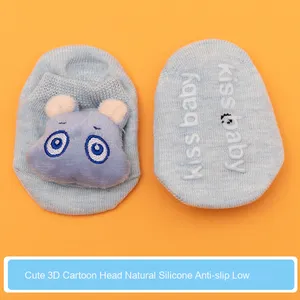 Calcetines Casuales <span class=keywords><strong>de</strong></span> Punto para Bebés Recién Nacidos, Grosor Estándar, Bonitos, Invisibles, Antideslizantes, Antibacterianos, para Niños, Venta al por Mayor - Product Image 4