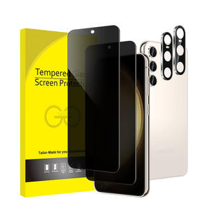 Kit <span class=keywords><strong>de</strong></span> película protectora <span class=keywords><strong>de</strong></span> lente <span class=keywords><strong>de</strong></span> pantalla <span class=keywords><strong>de</strong></span> vidrio templado 9H, Protector <span class=keywords><strong>de</strong></span> privacidad para <span class=keywords><strong>iPhone</strong></span>, Samsung, teléfonos Huawei, embalaje al por menor - Product Image 2