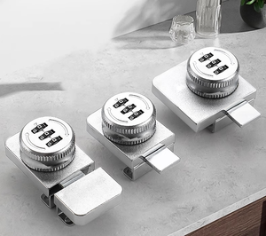 दरवाजा लॉक डोर बोल्ट पिन रिवर्स डोर बकल विंडो के साथ बकल पासवर्ड लॉक पिन लॉक गैर छिद्रित पिन प्रकार - Product Image 4