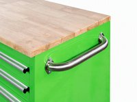 Coffre à outils roulant de 72 pouces avec 15 tiroirs, porte coulissante et roulettes