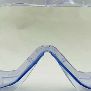 2023 nouvelles lunettes de sécurité anti-buée violettes avec système d'air libre lunettes de natation avec dioptrie - Product Image 6