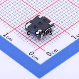 GT-TC125B-H035-L5 Tactile Switch SMD Switch Single Pole Single Throw Round Button 2.5N Vertical Mount - Product Image 2
