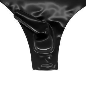 Catsuit in Lattice da 0,4 mm Abbigliamento in Lattice all'Ingrosso Slip da Uomo Interi in Lattice con Guaina per Pene per Biancheria Intima Sexy - Product Image 4