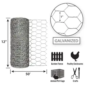 와이어 펜싱 아연 도금 육각형 메쉬 장식 벽 야외 강철 펜싱 돌 케이지 그물 Pvc 코팅 gabion 상자