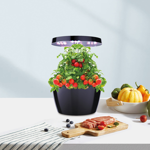 Sistema hidropónico inteligente para jardín interior LED de espectro completo, para uso doméstico en cultivo de suculentas y hierbas - Product Image 1