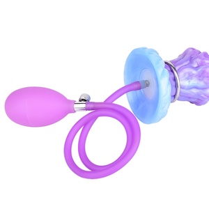 Juguetes sexuales YOCY: Ovipositor de silicona con bomba de aire para puesta de huevos, dildo hueco, plug anal, juguetes sexuales para mujeres - Product Image 2