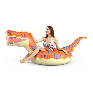Grand flotteur de piscine gonflable en forme de dinosaure <span class=keywords><strong>pour</strong></span> garçons, filles et adultes, flotteur T-Rex, été, plage, piscine, gonflables - Product Image 3
