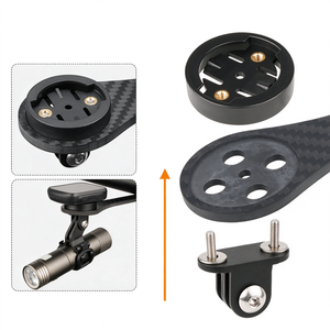 Adaptor Dudukan Komputer Sepeda Universal Angbow, Plastik, Dapat Disesuaikan, Lepas Cepat, Multi-Tipe, Penyangga Speedometer Bersepeda - Product Image 3