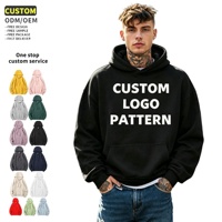 Vente en gros d'usine, sweats à capuche décontractés d'automne, coton de haute qualité, unisexe, coupe ample, impression personnalisée