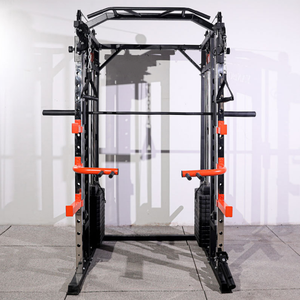 Çok Fonksiyonlu Kapsamlı Antrenör Ev Spor Salonu Smith Makinesi Fitness Ekipmanı Güç Kafesi <span class=keywords><strong>Bird</strong></span> Gantry Squat Rack Çok Yönlü - Product Image 6