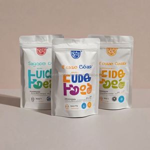 Custom Aluminum Foil Resealable Stand Colorful Gravure Printing Smell Proof Zipper Mylar Packaging Pouch 100 Microns - Product Image 4