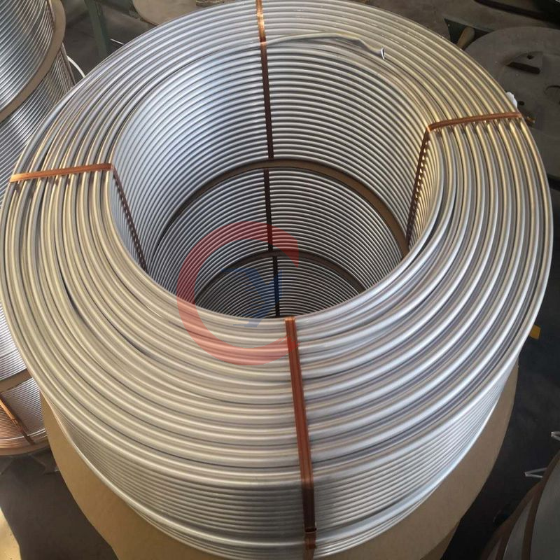 3003 Aluminum Coil Tube Pancake 0.1-12mm Thickness For Air Conditioners