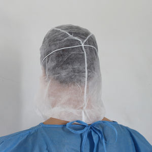 Capuche d'astronaute PP pour atelier de l'industrie alimentaire Casquette <span class=keywords><strong>Astro</strong></span> non tissée avec masque facial - Product Image 6